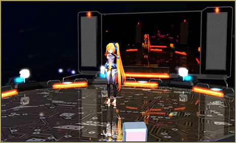 The beautiful LearnMMD Stage ... lights, camera ... ACTION!